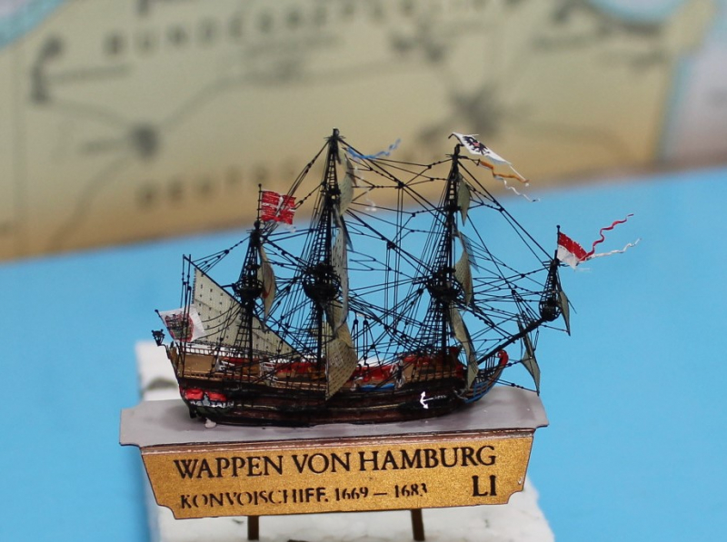 Wappen von Hamburg Konvoischiff 1669 -1683 (1 p.) Heinrich H LI - no shipping - only collection in shop!